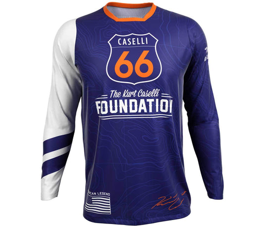 Canvas MX: KC66 Riding Jersey (Navy) - Limited Stock: Small Size Only