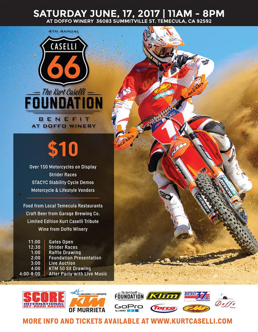 Doffo Winery to Host 4th Annual Kurt Caselli Foundation Benefit