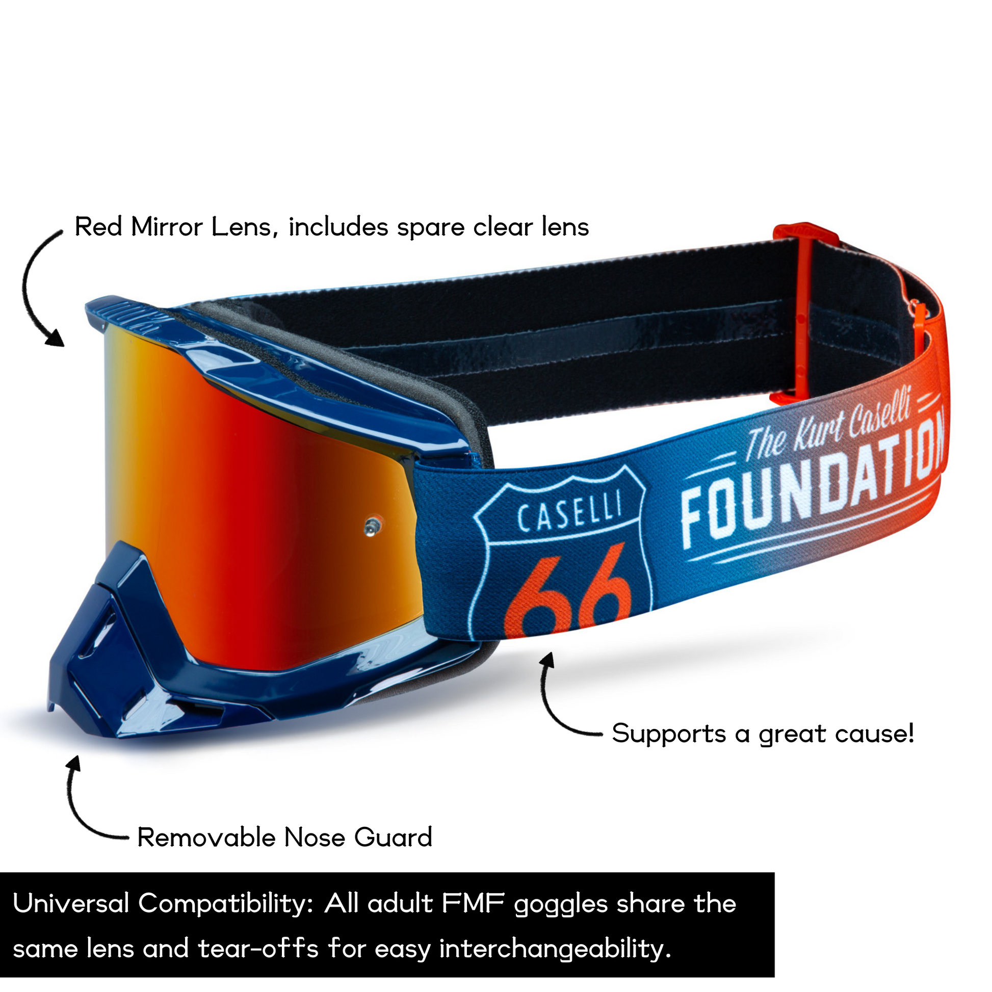 fmf goggles FMF Powerbomb Caselli Goggle – The Kurt Caselli Foundation