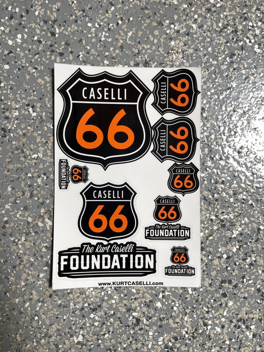 Original KCF Sticker Sheet