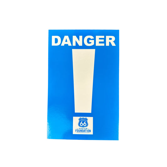 100 Blue Danger Marking Cards