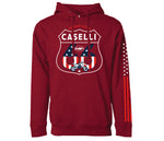 Worldwide Pullover Hoody (Red)