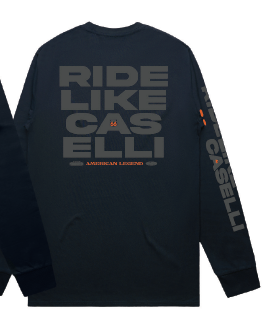 Black Long Sleeve 66 Legend Tee