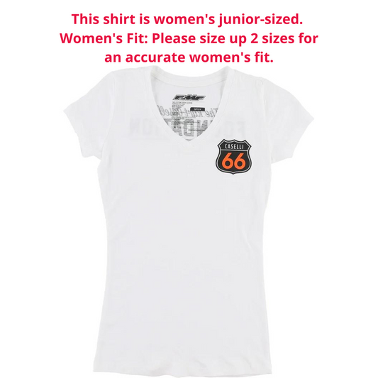 Foundation 66 V-Neck Junior Tee