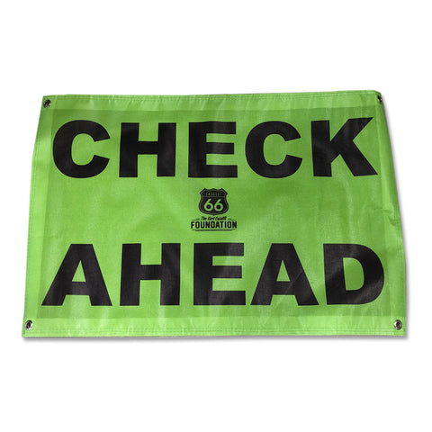Green Check Ahead Banners